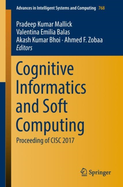E-book Cognitive Informatics and Soft Computing Pradeep Kumar Mallick