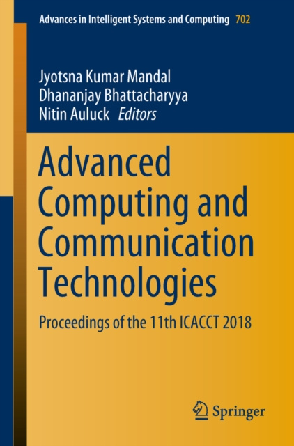 E-book Advanced Computing and Communication Technologies Jyotsna Kumar Mandal