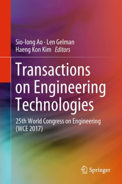 E-knjiga Transactions on Engineering Technologies Sio-Iong Ao