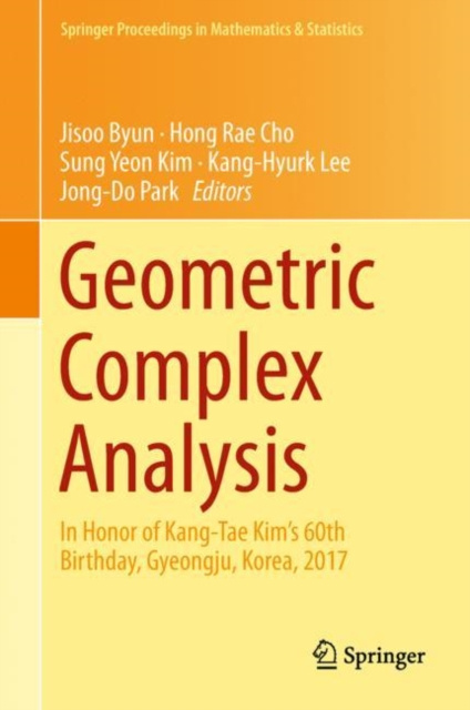 E-knjiga Geometric Complex Analysis Jisoo Byun