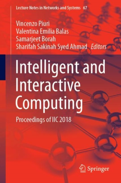 E-knjiga Intelligent and Interactive Computing Vincenzo Piuri