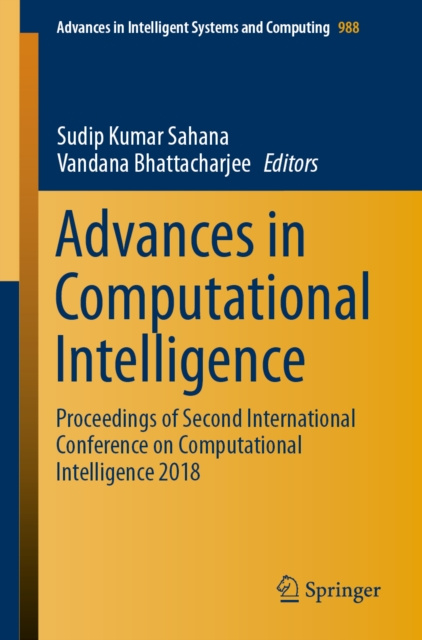 Libro electrónico Advances in Computational Intelligence Sudip Kumar Sahana