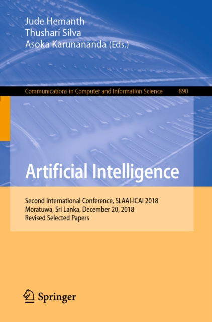 E-knjiga Artificial Intelligence Jude Hemanth