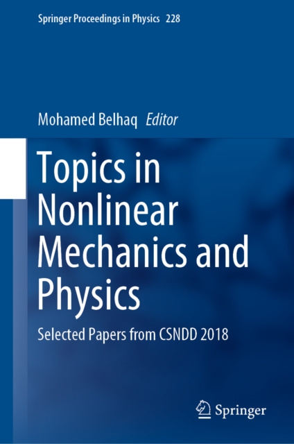 E-book Topics in Nonlinear Mechanics and Physics Mohamed Belhaq