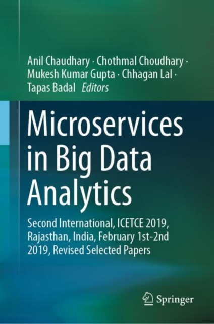 E-knjiga Microservices in Big Data Analytics Anil Chaudhary