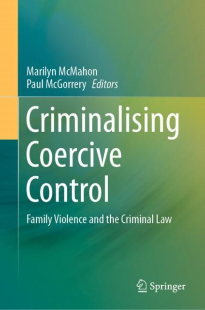 E-kniha Criminalising Coercive Control Marilyn McMahon