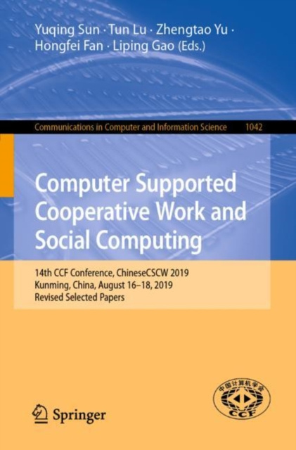E-kniha Computer Supported Cooperative Work and Social Computing Yuqing Sun