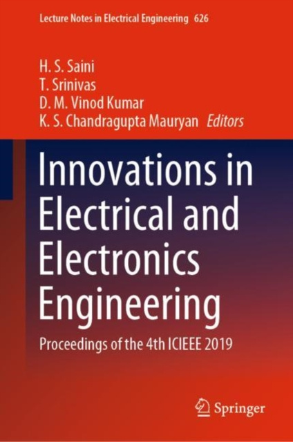 E-kniha Innovations in Electrical and Electronics Engineering H. S. Saini