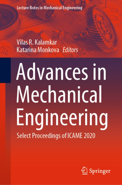 E-kniha Advances in Mechanical Engineering Vilas R. Kalamkar