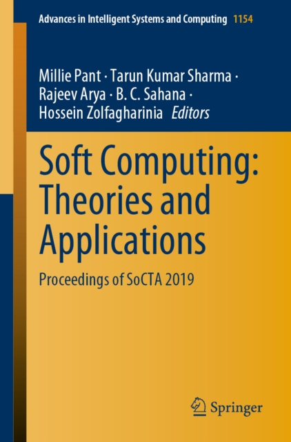 E-book Soft Computing: Theories and Applications Millie Pant