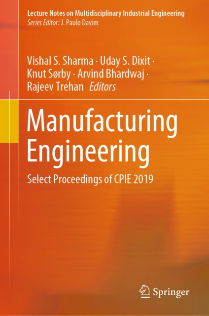 ebook Manufacturing Engineering Vishal S. Sharma