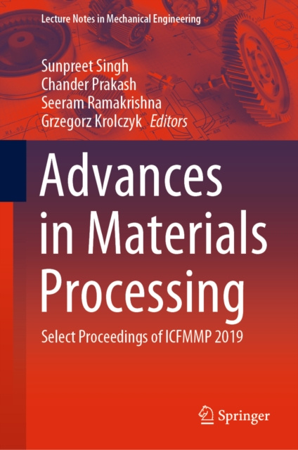 E-knjiga Advances in Materials Processing Sunpreet Singh