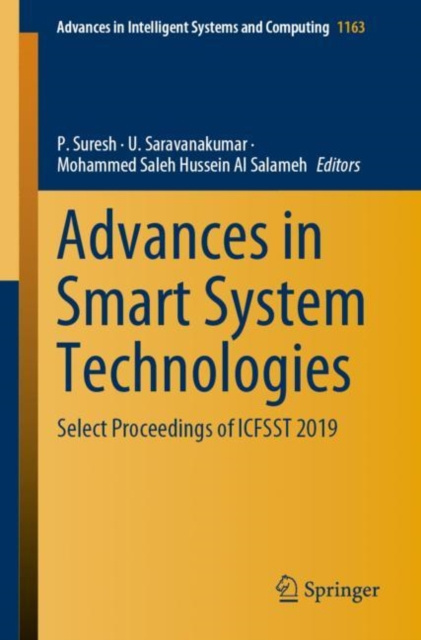 E-kniha Advances in Smart System Technologies P. Suresh