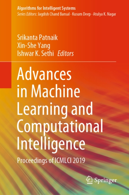 E-knjiga Advances in Machine Learning and Computational Intelligence Srikanta Patnaik