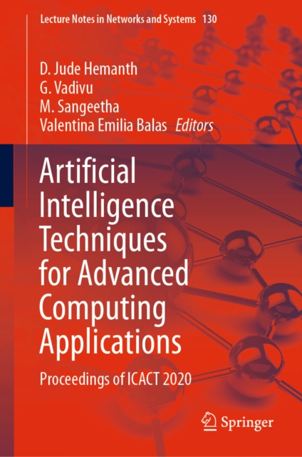 E-knjiga Artificial Intelligence Techniques for Advanced Computing Applications D. Jude Hemanth