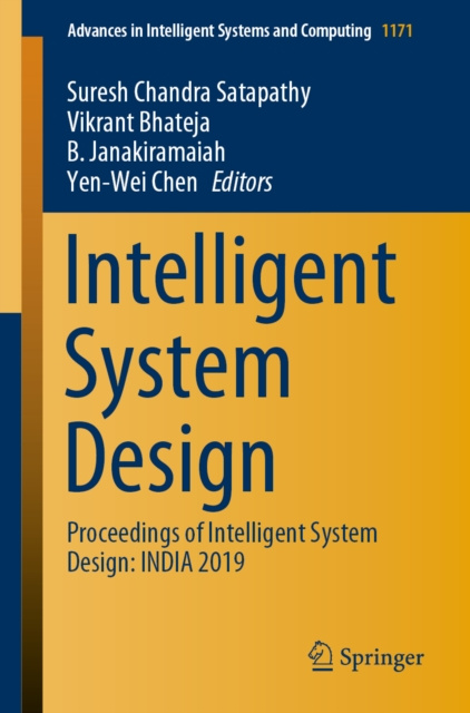 E-knjiga Intelligent System Design Suresh Chandra Satapathy