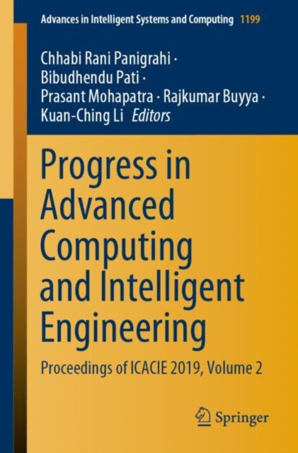 E-knjiga Progress in Advanced Computing and Intelligent Engineering Chhabi Rani Panigrahi