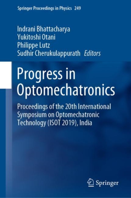 E-knjiga Progress in Optomechatronics Indrani Bhattacharya