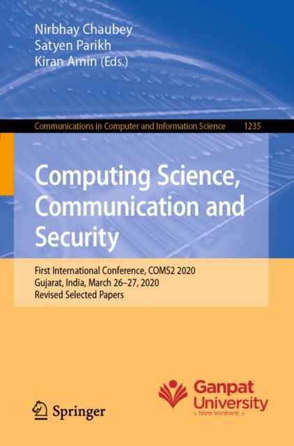 E-book Computing Science, Communication and Security Nirbhay Chaubey