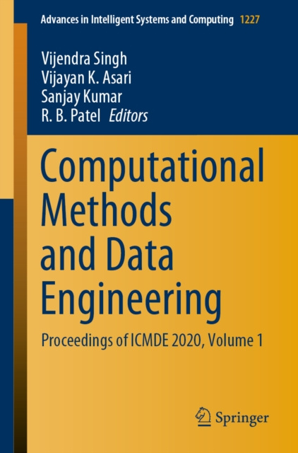 E-knjiga Computational Methods and Data Engineering Vijendra Singh