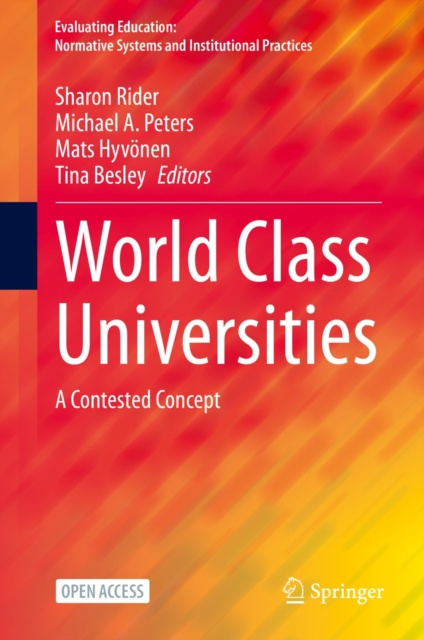 E-knjiga World Class Universities Sharon Rider