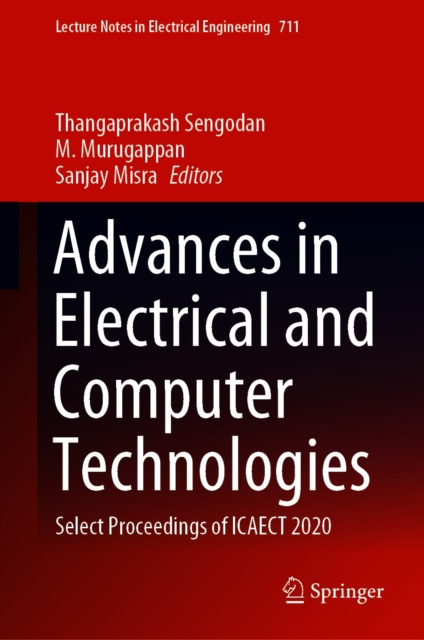 E-knjiga Advances in Electrical and Computer Technologies Thangaprakash Sengodan