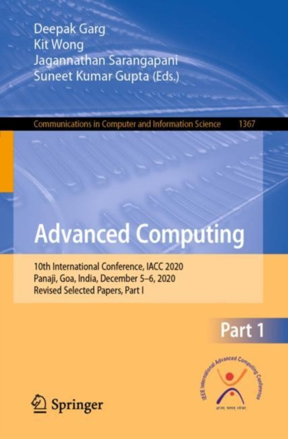 E-knjiga Advanced Computing Deepak Garg
