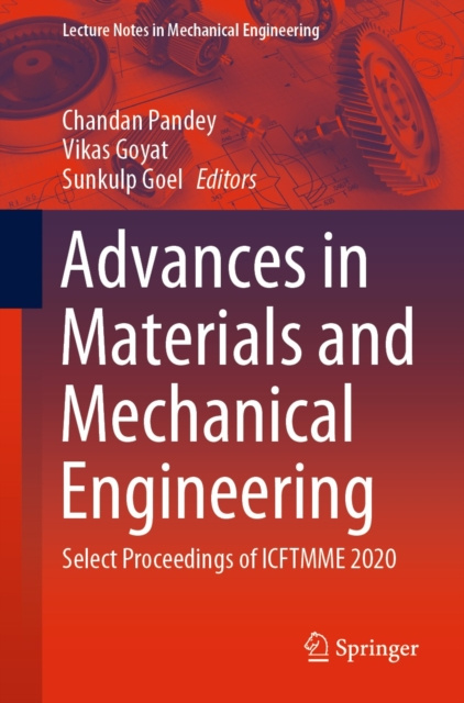 E-Book Advances in Materials and Mechanical Engineering Chandan Pandey