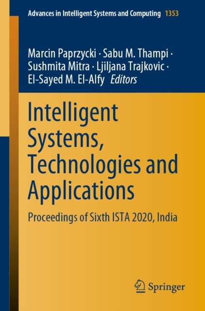 E-book Intelligent Systems, Technologies and Applications Marcin Paprzycki