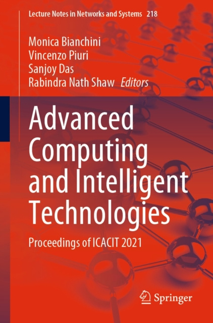 E-book Advanced Computing and Intelligent Technologies Monica Bianchini