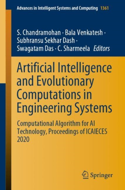 E-book Artificial Intelligence and Evolutionary Computations in Engineering Systems S. Chandramohan