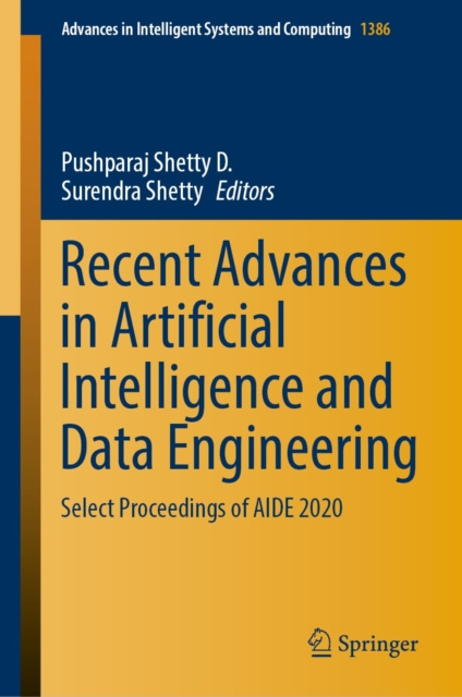 E-book Recent Advances in Artificial Intelligence and Data Engineering Pushparaj Shetty D.