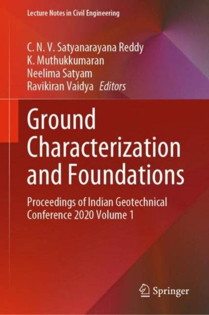 E-knjiga Ground Characterization and Foundations C. N. V. Satyanarayana Reddy