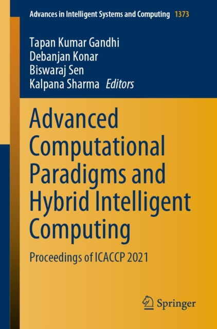 E-kniha Advanced Computational Paradigms and Hybrid Intelligent Computing Tapan Kumar Gandhi