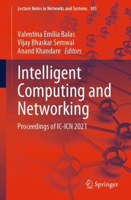 E-book Intelligent Computing and Networking Valentina Emilia Balas