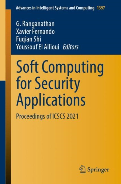 E-book Soft Computing for Security Applications G. Ranganathan
