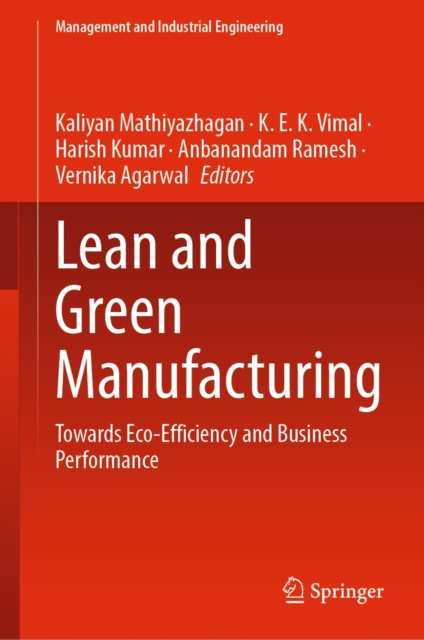 E-knjiga Lean and Green Manufacturing Kaliyan Mathiyazhagan