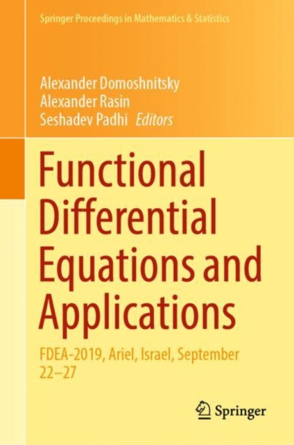 Livre numérique Functional Differential Equations and Applications Alexander Domoshnitsky