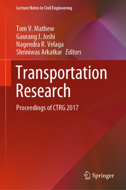 E-book Transportation Research Tom V. Mathew