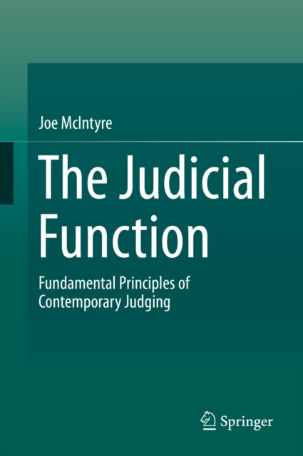 E-knjiga Judicial Function Joe McIntyre