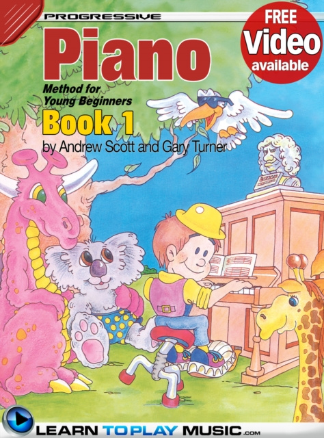 E-kniha Piano Lessons for Kids - Book 1 LearnToPlayMusic.com