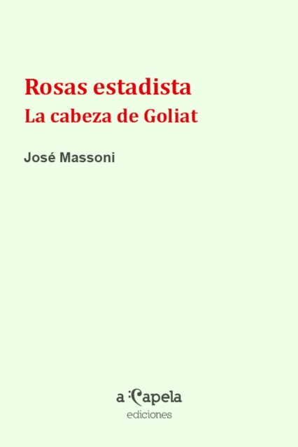 E-knjiga Rosas estadista Jose Massoni