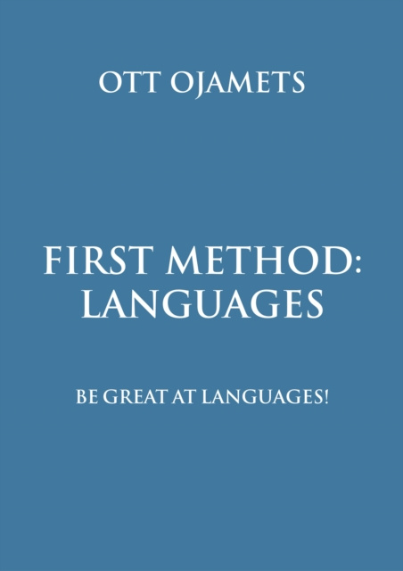 E-knjiga FIRST METHOD Ott Ojamets