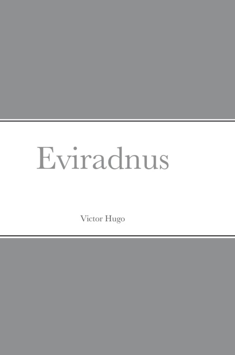 Knjiga Eviradnus Victor Hugo