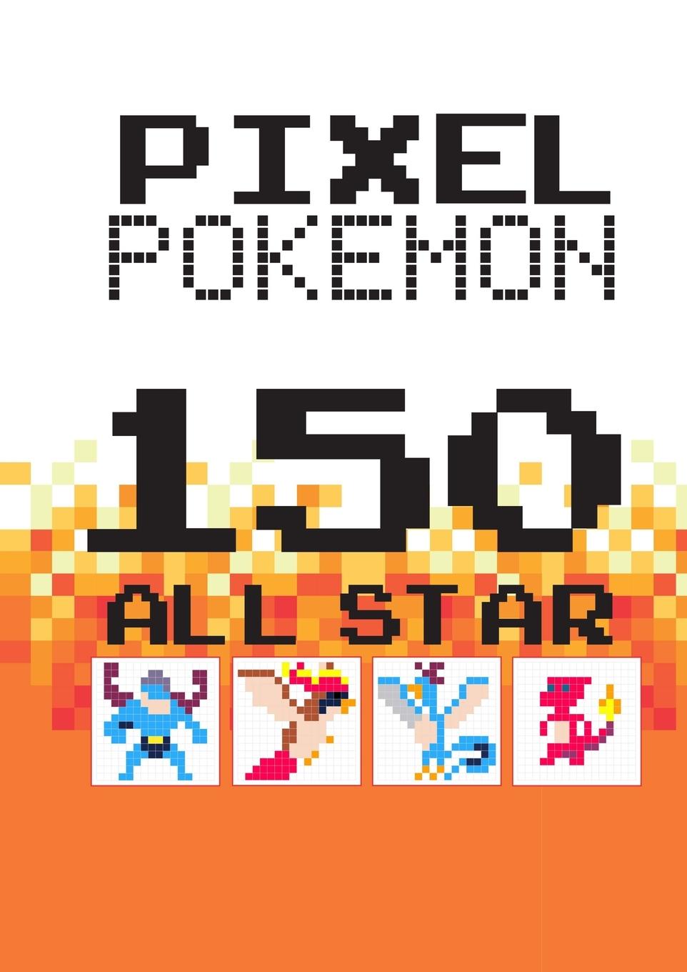 Könyv 150 PIXEL POKEMON 