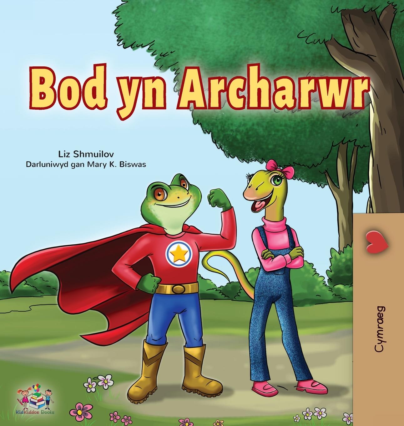 Libro Being a Superhero (Welsh Children's Book) Kidkiddos Books