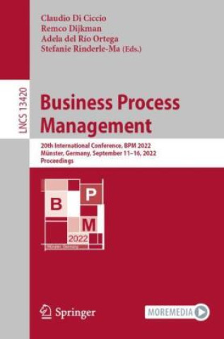 Kniha Business Process Management Claudio Di Ciccio