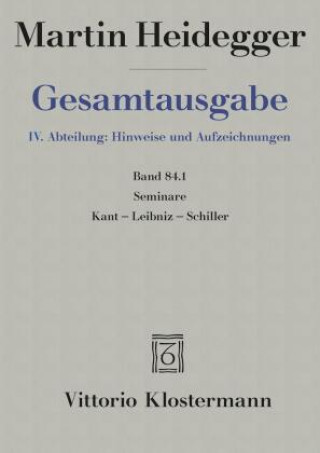 Buch Seminare Martin Heidegger