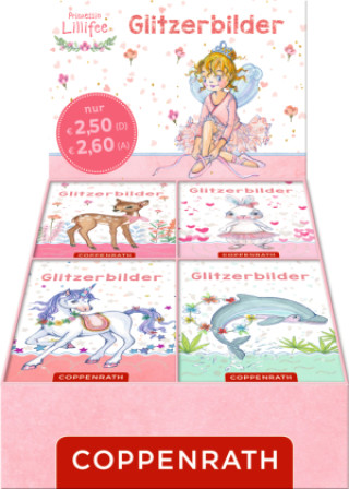 Kniha Prinzessin Lillifee Glitzerbilder Monika Finsterbusch