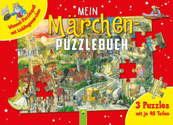 Книга Mein Märchen-Puzzlebuch mit 3 Puzzles mit je 48 Teilen 